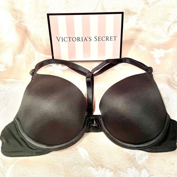 BLACK WEAR EVERYWHERE PUSH-UP by PINK VS 34A - Picture 2 of 5